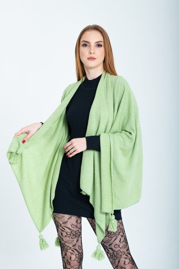 Poncho Delicado – Leveza, Cor e Charme